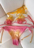 Bikini Macramé Flor Degrade #671